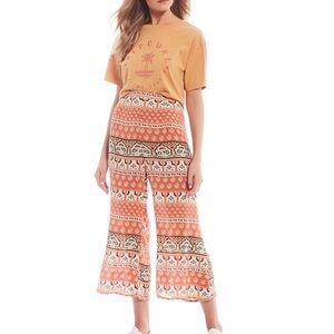 🌼Rip Curl  wide leg cropped pants 🌼